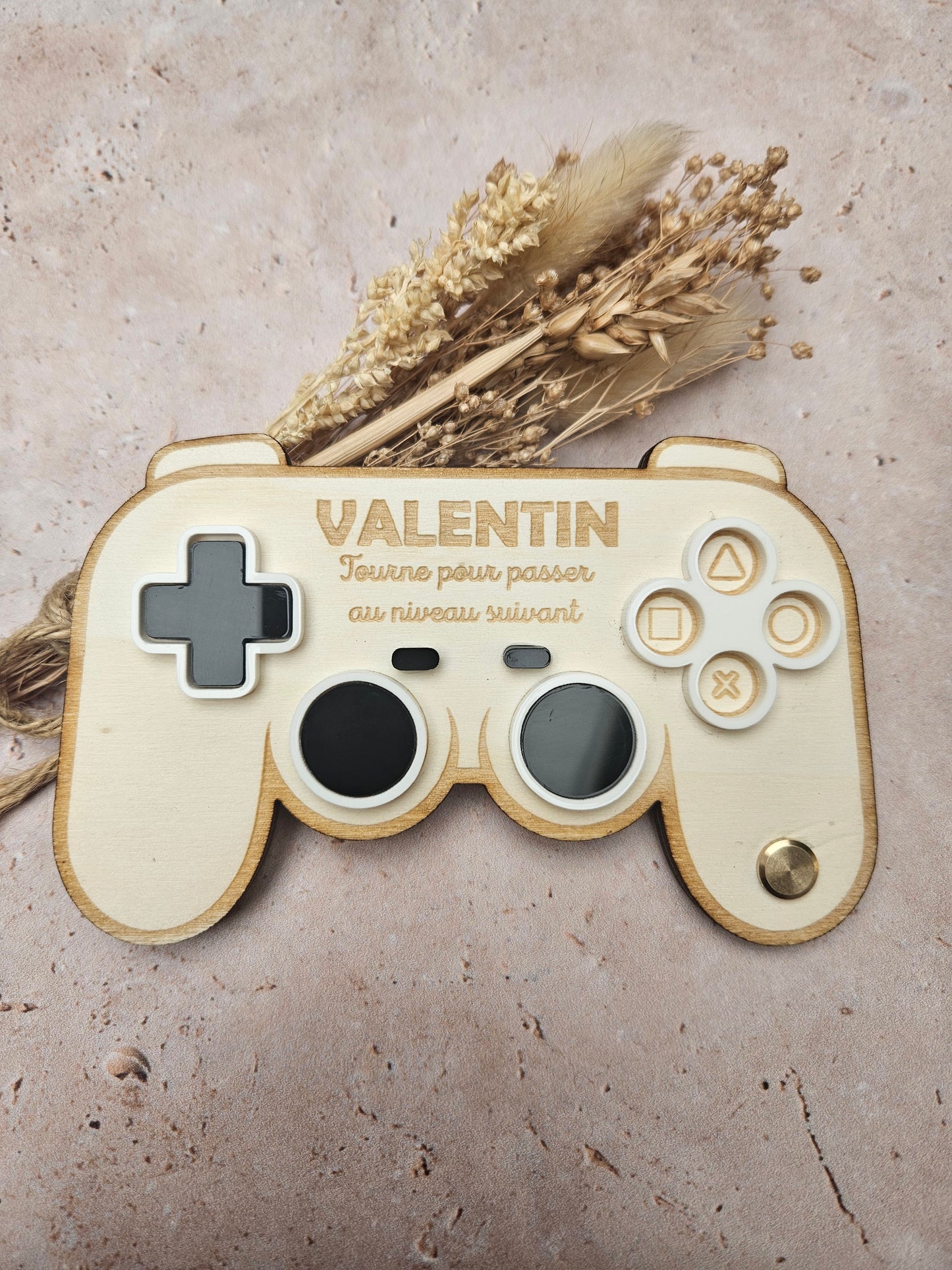 Demande surprise personnalisée - manette de jeu vidéo - demande parrain marraine annonce tonton témoin