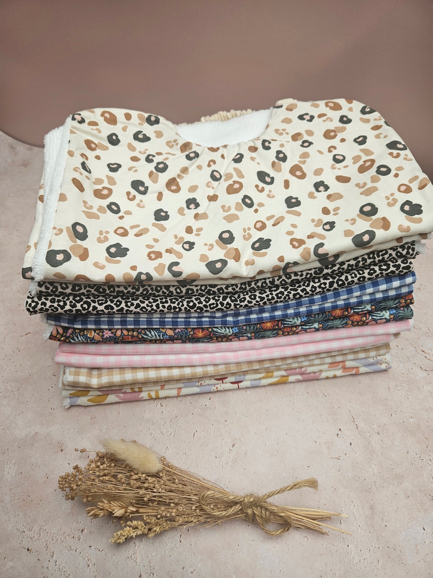 Serviette de Cantine LEOPARD BEIGE