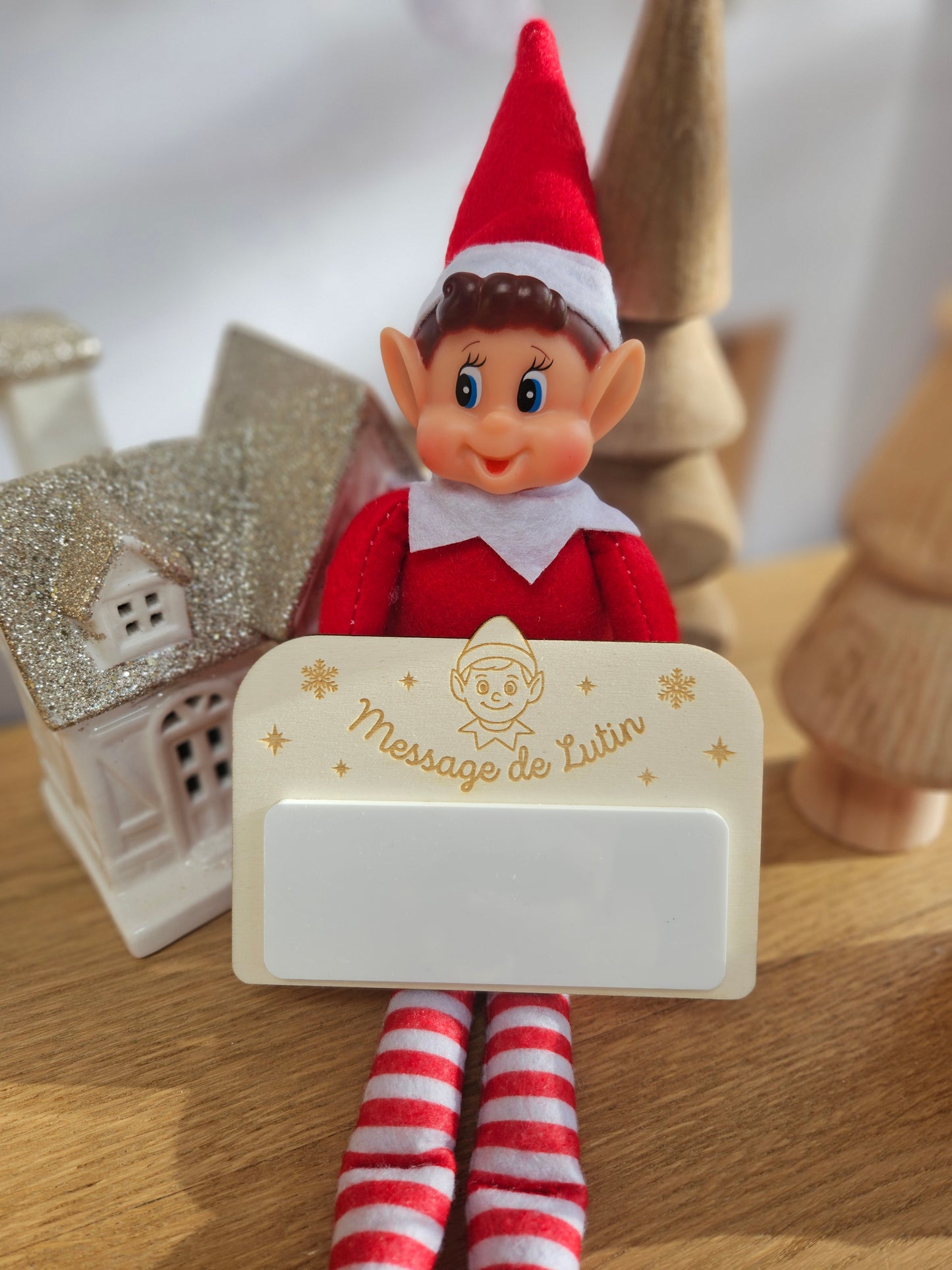 Mini Plaque mémo / message lutin farceur