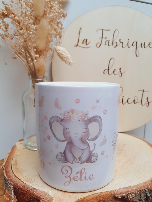 Tirelire personnalisée