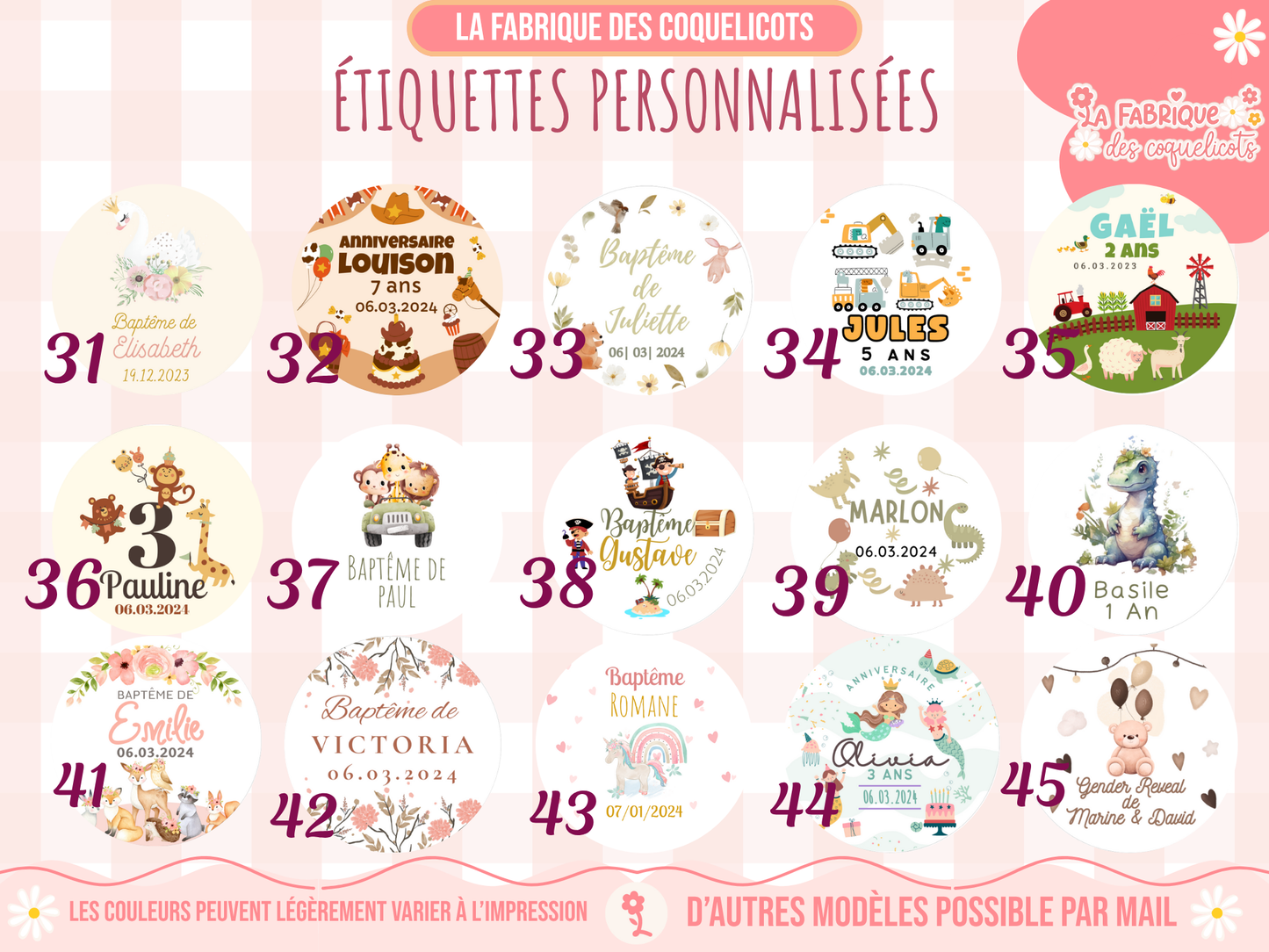 Mini Bougie personnalisée | cadeau invité |