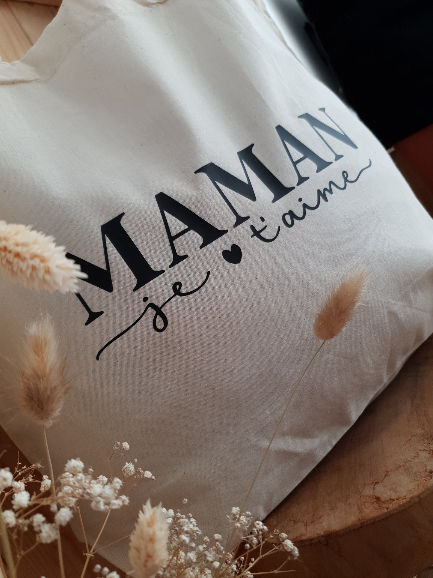 Tot bag | sac personnalisé | cadeau femme ,idée cadeau femme , sac personnalisé original | maman | maman je t'aime | Noël | anniversaire