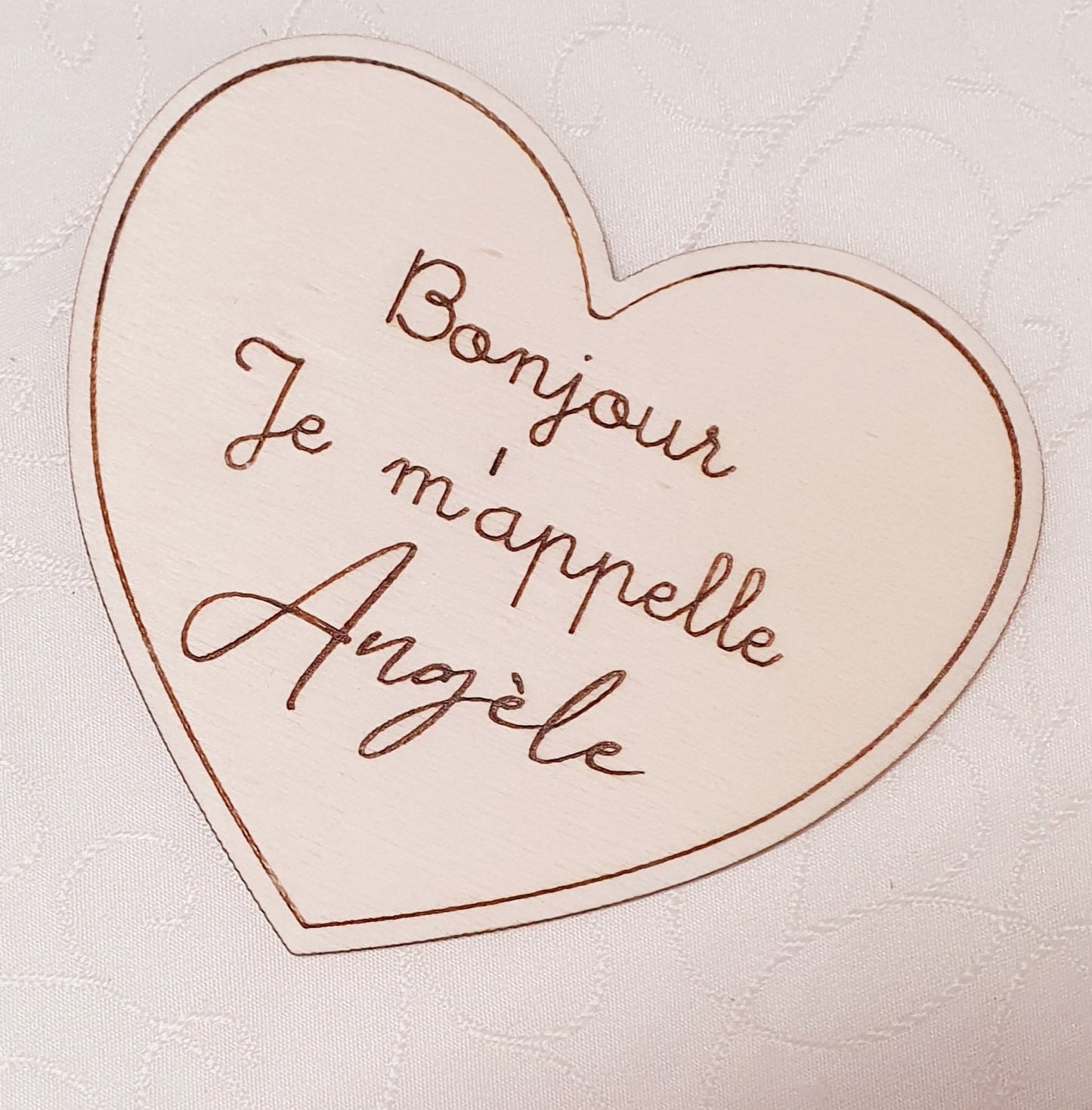 Plaque de naissance | cadeau de naissance | carte bienvenue bébé | naissance | plaque bois | personnalisé