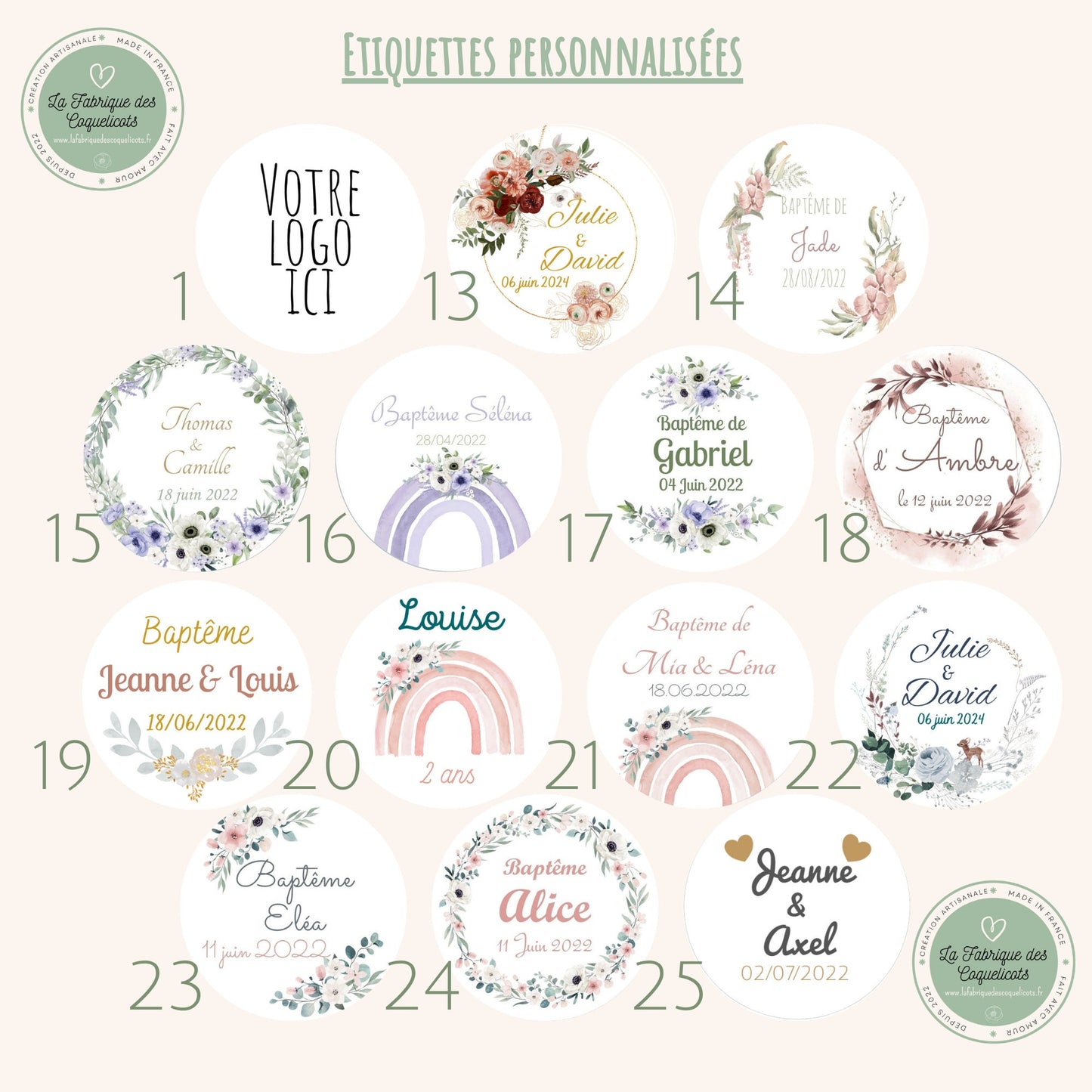 Affiche de naissance / poster de naissance / a imprimer A3 ou A4 - PDF