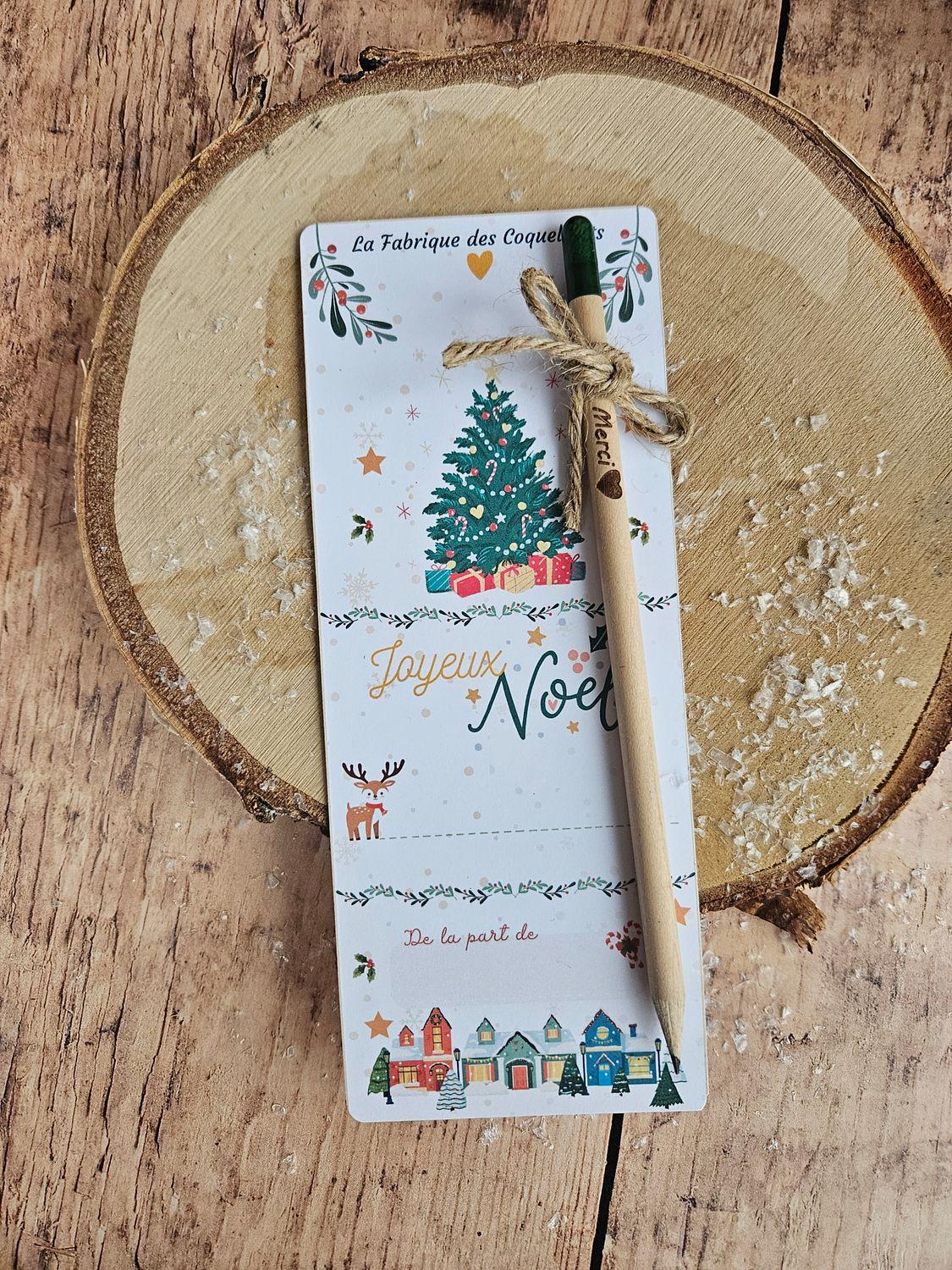 Crayon à planter Noël - à personnaliser - maitresse nounou atsem - Noël cadeau personnalisé - femme enfant cadeau enfant - fin année