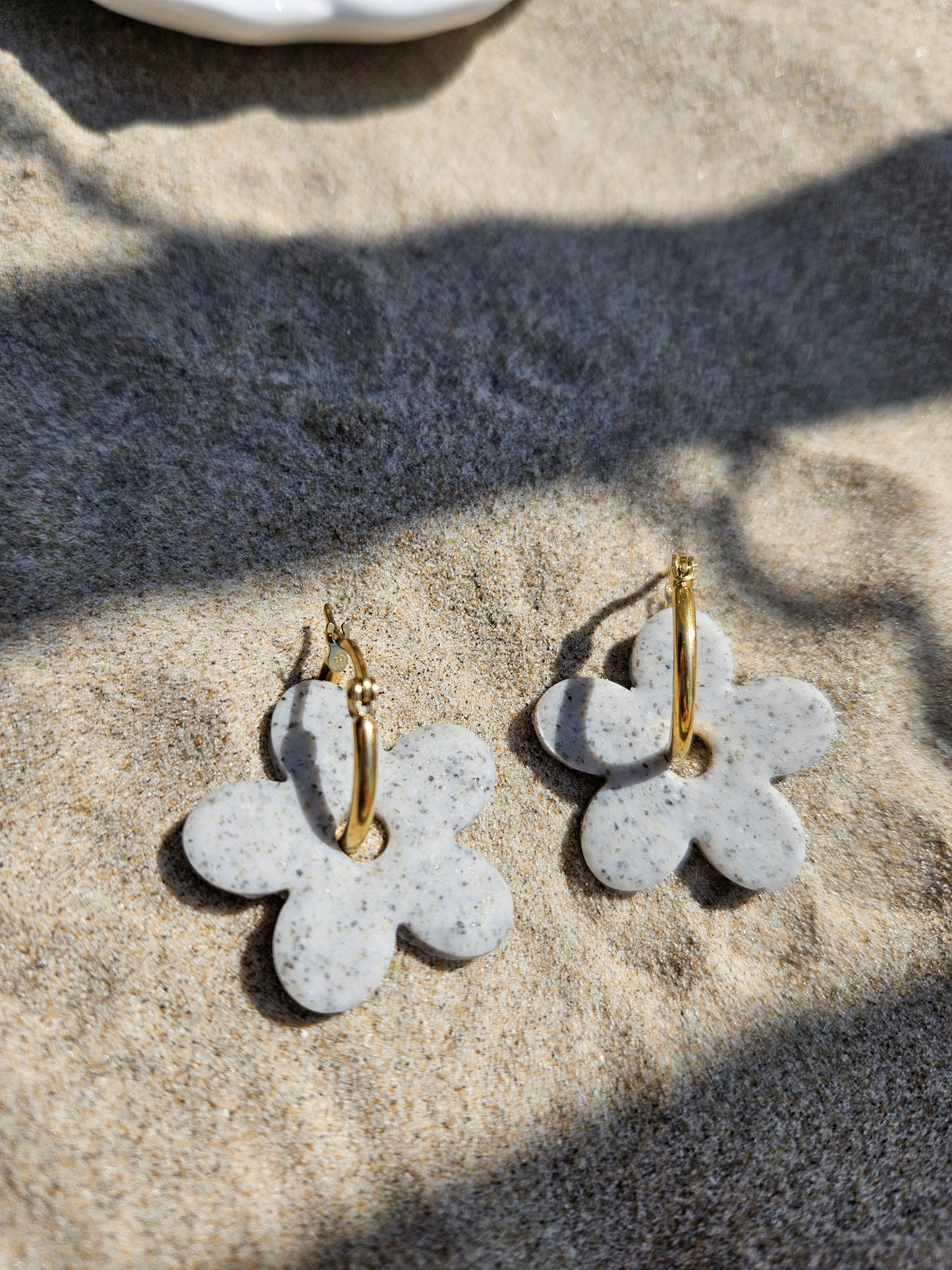 Boucles oreilles interchangeables MAXI LOLA GRANIT
