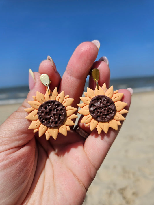 Boucles oreilles - TOURNESOL/ SUNFLOWER