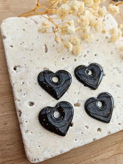 Boucles oreilles interchangeables - DROP OCTOBRE - MARGOT GALAXY NOIR