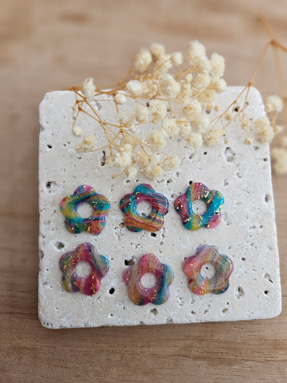 Boucles oreilles interchangeables - DROP OCTOBRE - ZELIE CANDY