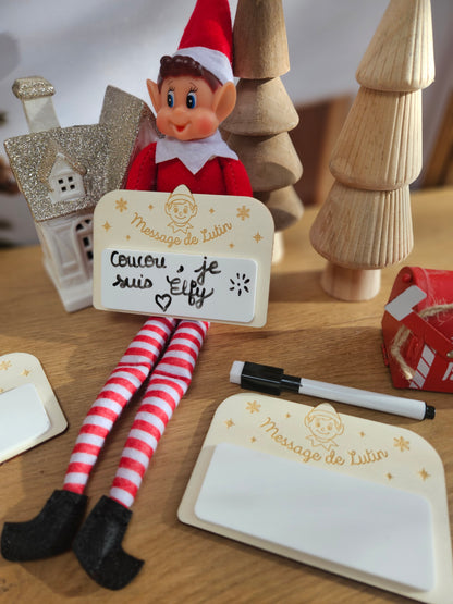 Mini Plaque mémo / message lutin farceur