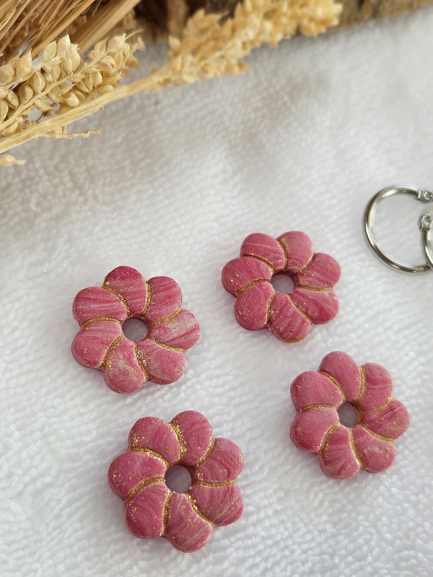 Pampilles interchangeables - Collection Noël "Let it Shine" - CAPUCINE - ROSE ET OR