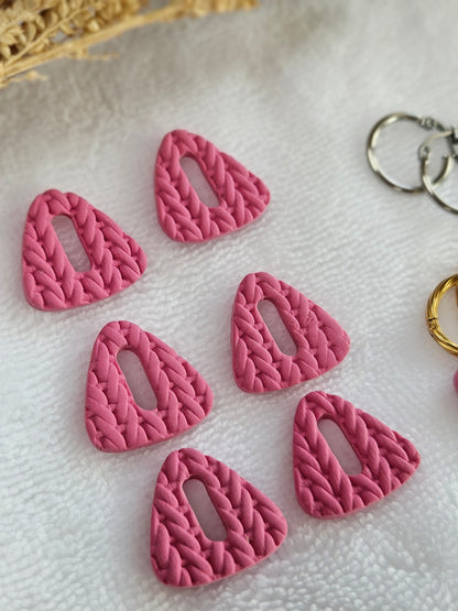 Pampilles interchangeables - Collection Noël "Let it Shine" - SIMONE - ROSE EFFET PULL / RÉVERSIBLES