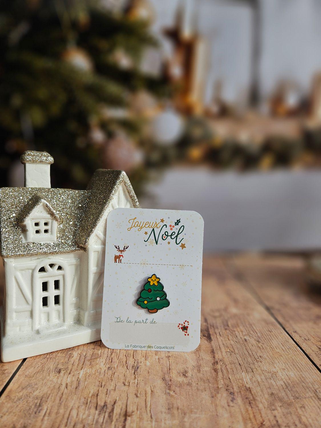 Pins sapin de noël- noël- pins noel pin's broche - collection noel 2024 cadeau père noêl