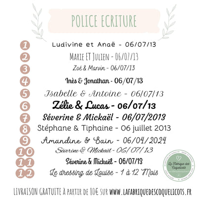 Hotte de Noël / sac à cadeau / hotte personnalisé / cadeau enfant / noel enfant cadeau personnalisé