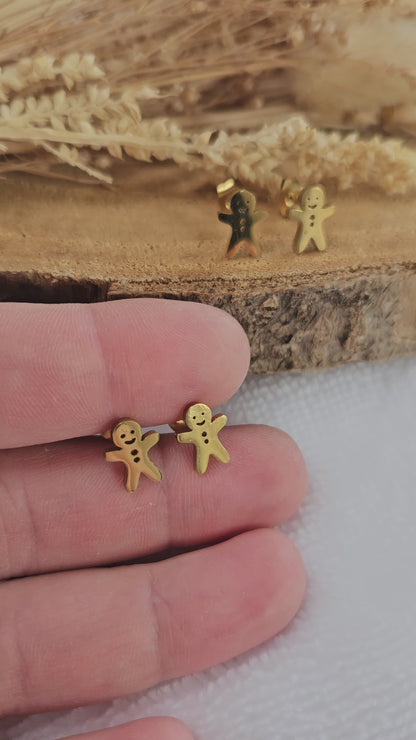 Boucles d'oreilles  - PAIN ÉPICES