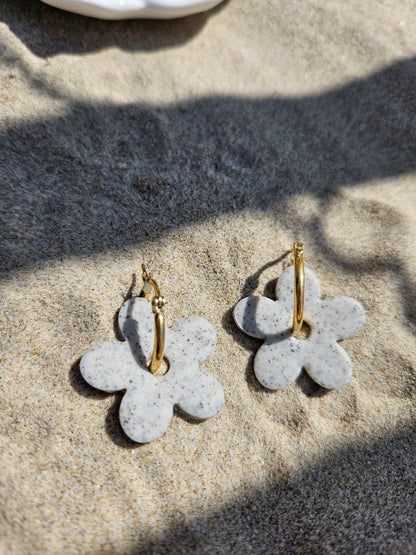 Boucles oreilles interchangeables MAXI LOLA GRANIT